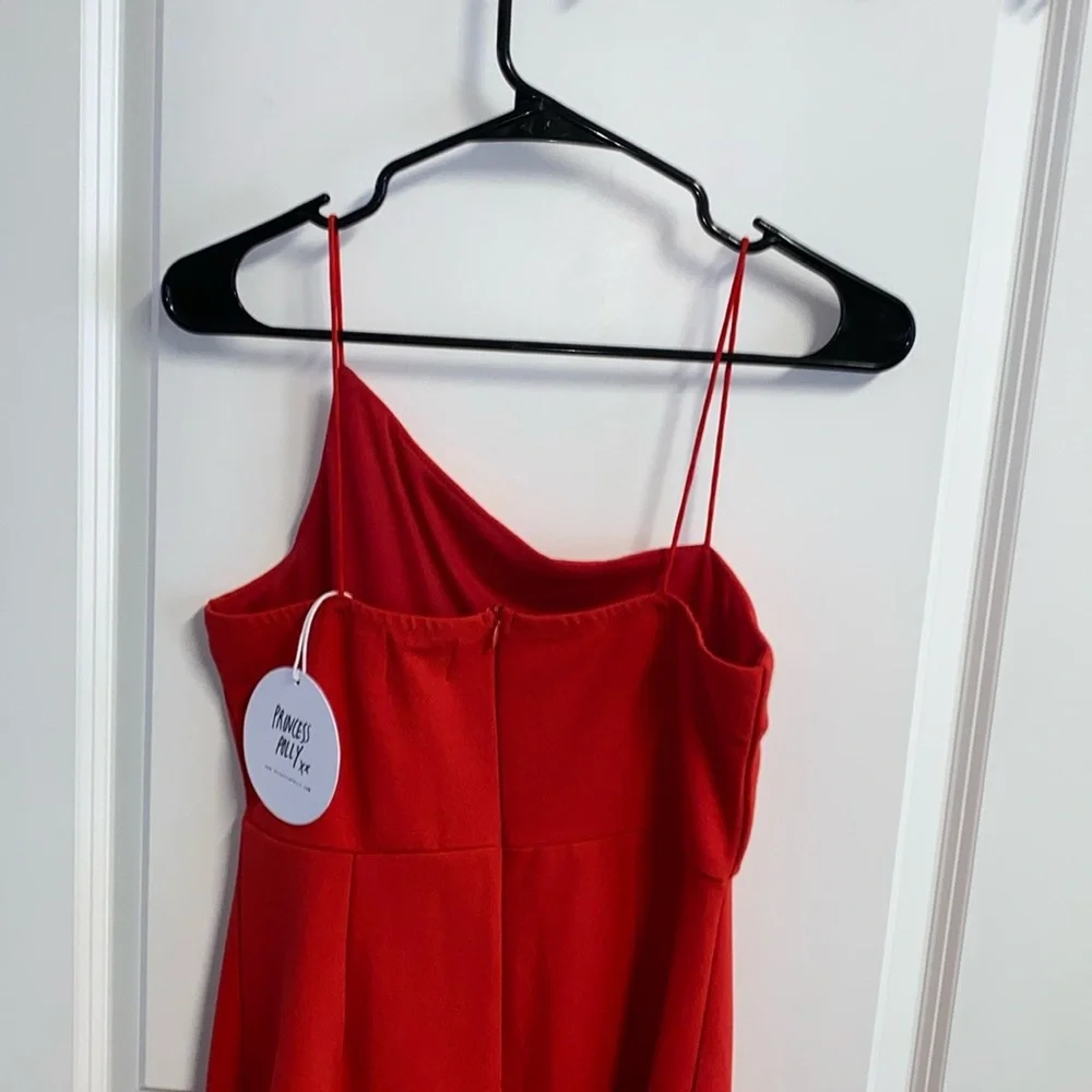 Aero Red Midi Dress by Princess Polly_3